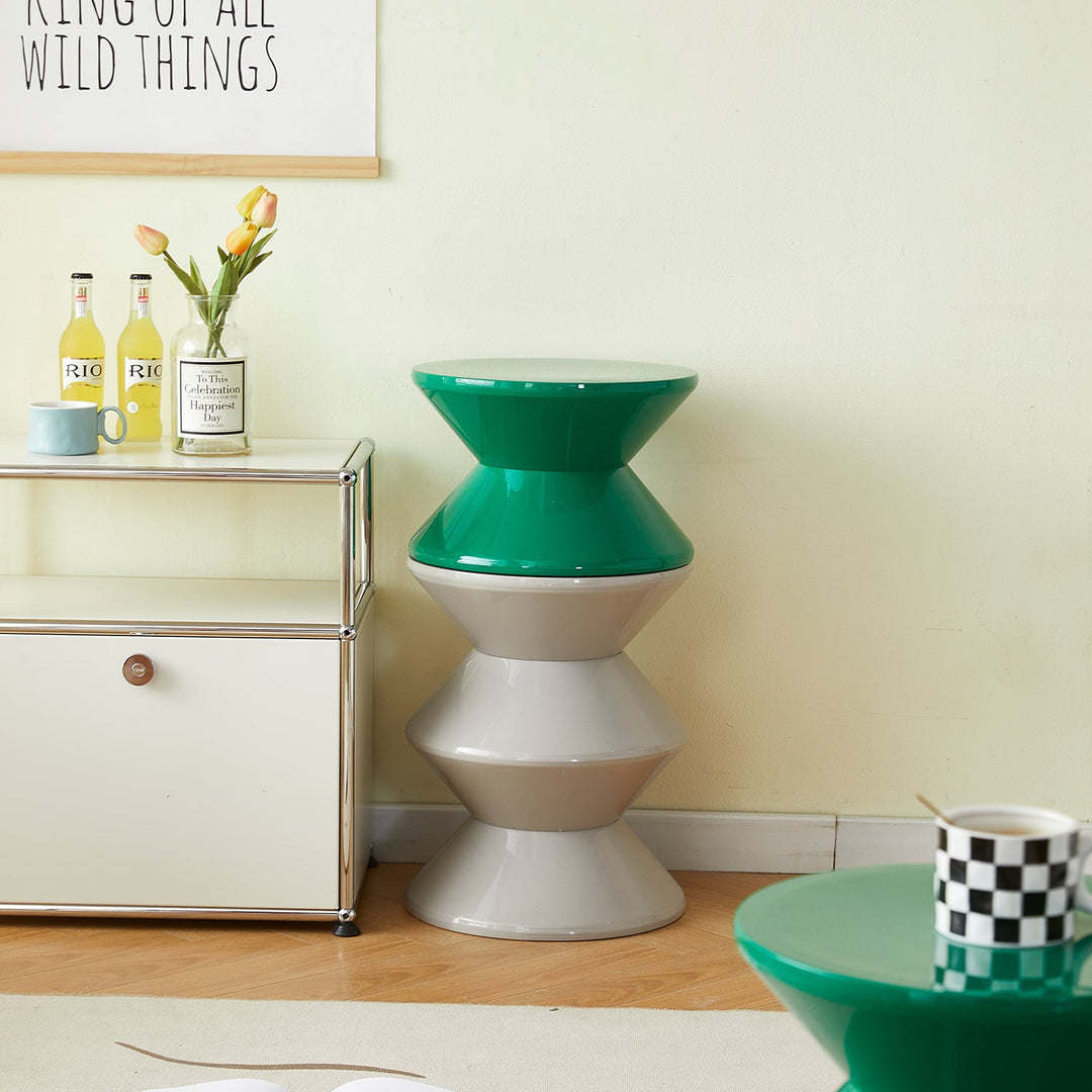 Contemporary Plastic Side Table ZEST