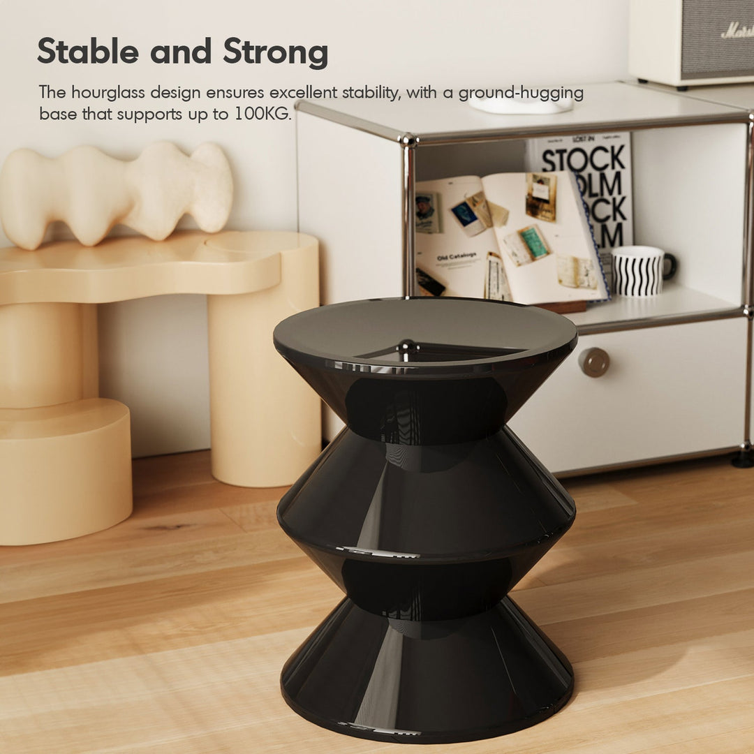 Contemporary Plastic Side Table ZEST