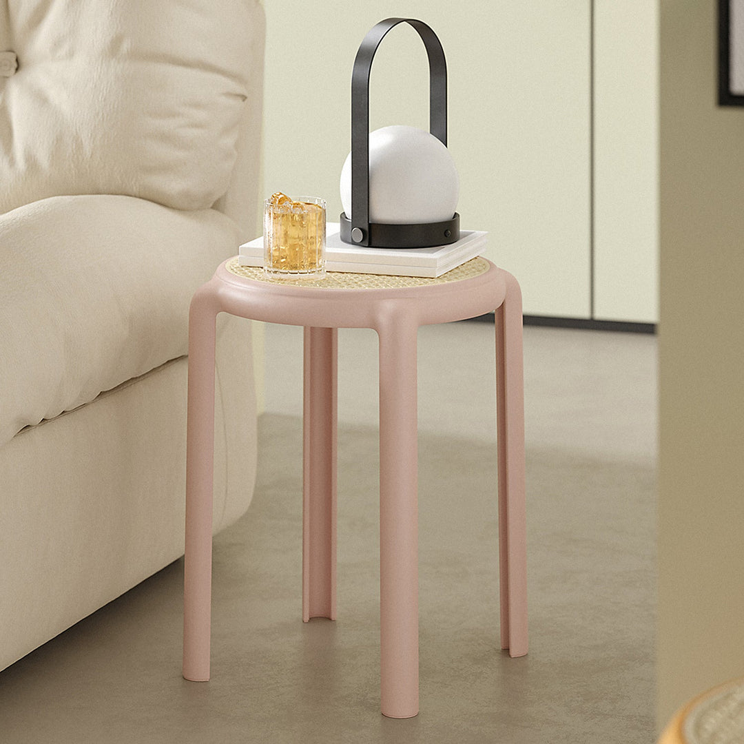 Scandinavian Plastic Stackable Dining Stool CESCA