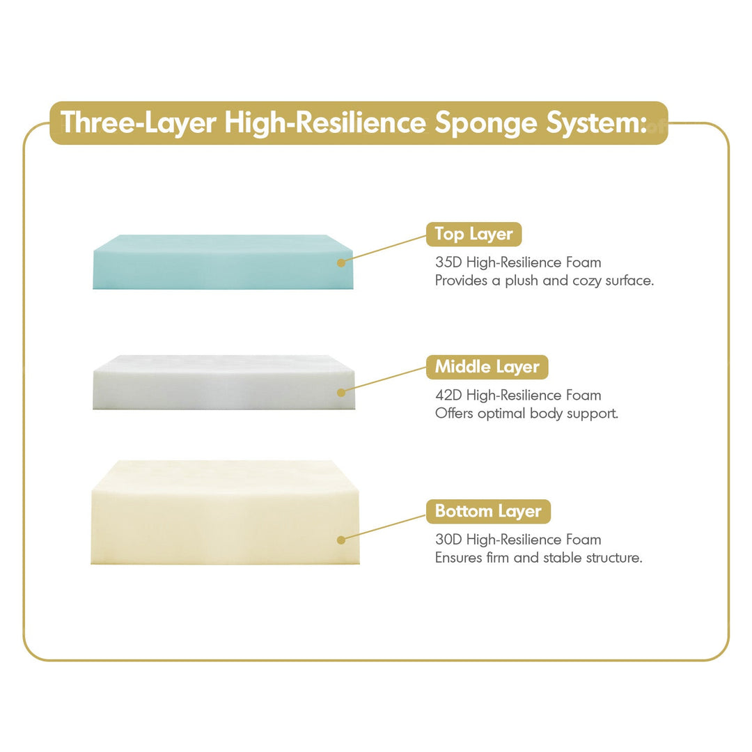 Contemporary Wool Fabric Kids 1 Seater Sofa AVOCADO