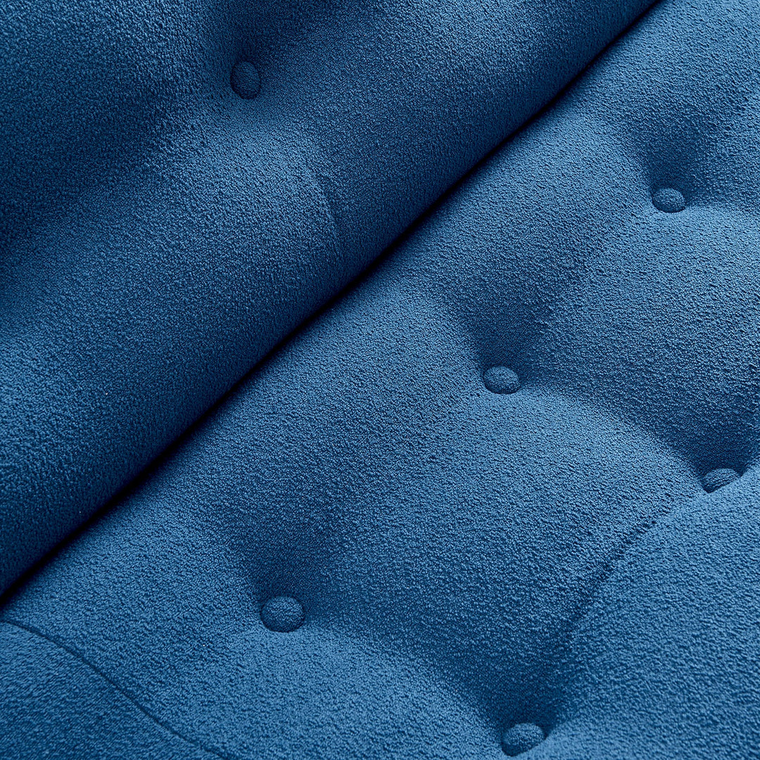 Contemporary Boucle Fabric 2 Seater Sofa SORIANA