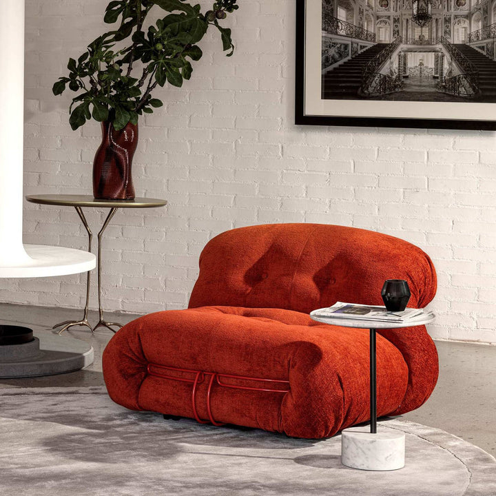 Contemporary Boucle Fabric 2 Seater Sofa SORIANA
