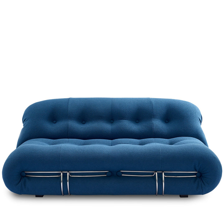 Contemporary Boucle Fabric 2 Seater Sofa SORIANA