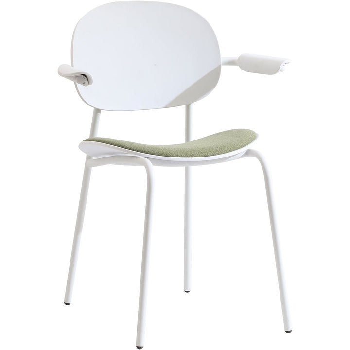 Contemporary Fabric Plastic Dining Chair LOOP