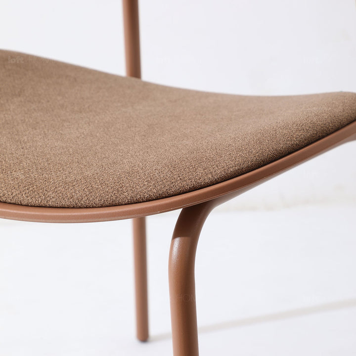 Contemporary Fabric Plastic Dining Chair LOOP