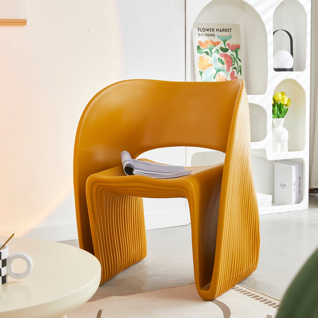 Contemporary Plastic Dining Chair FLIP