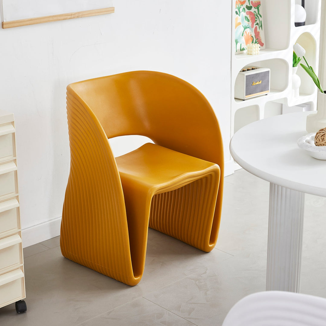 Contemporary Plastic Dining Chair FLIP