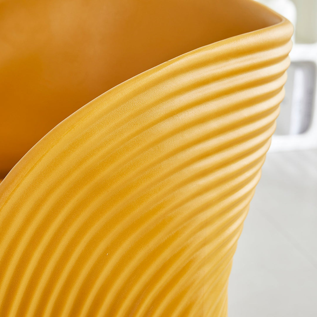 Contemporary Plastic Dining Chair FLIP