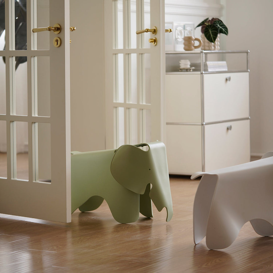 Contemporary Plastic Ottoman ELI