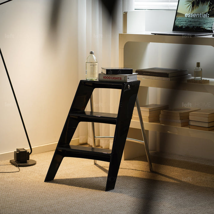 Contemporary plastic steel ladder alto material variants.