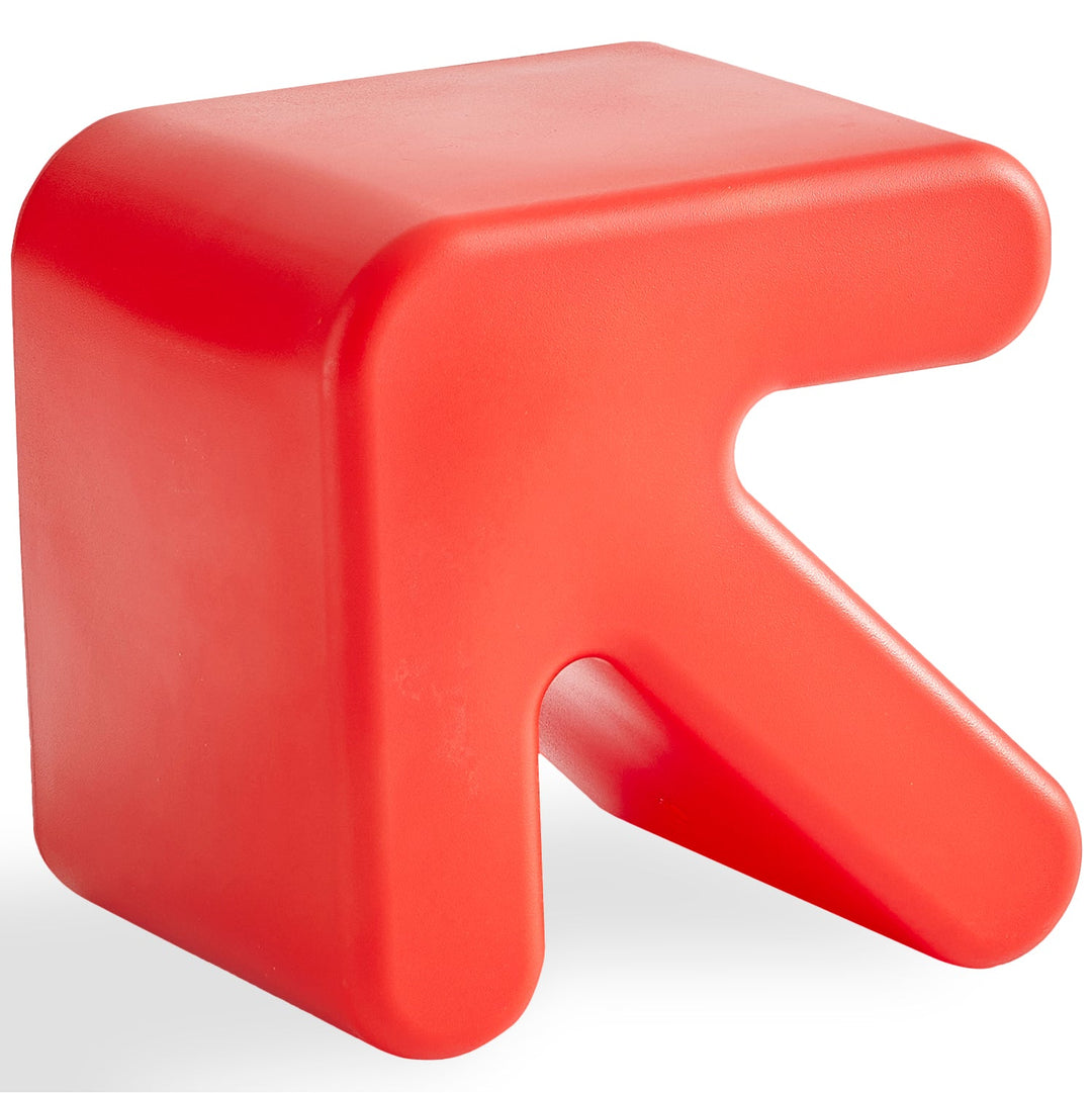 Contemporary Plastic Stool Side Table ARROW