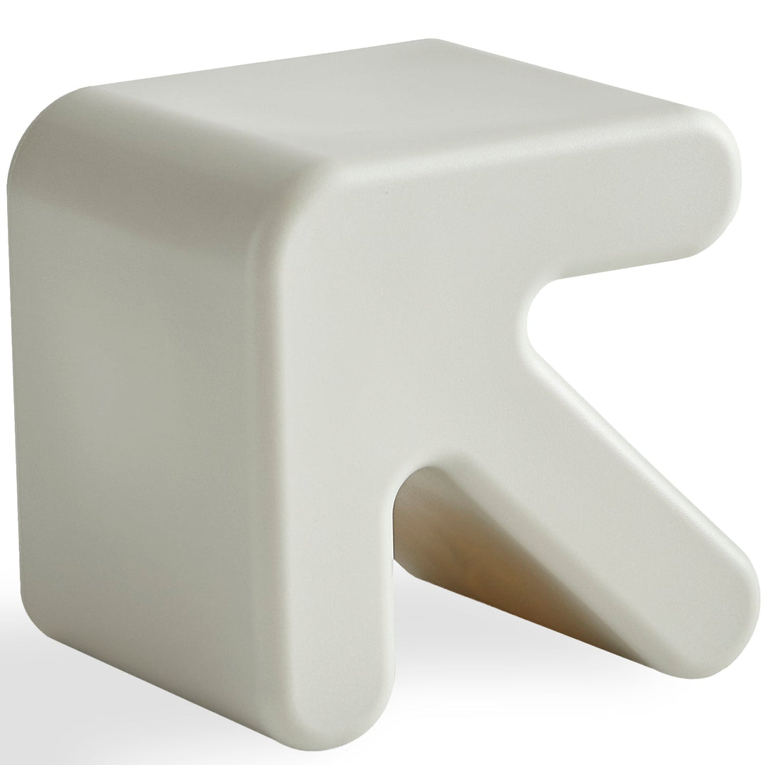 Contemporary Plastic Stool Side Table ARROW
