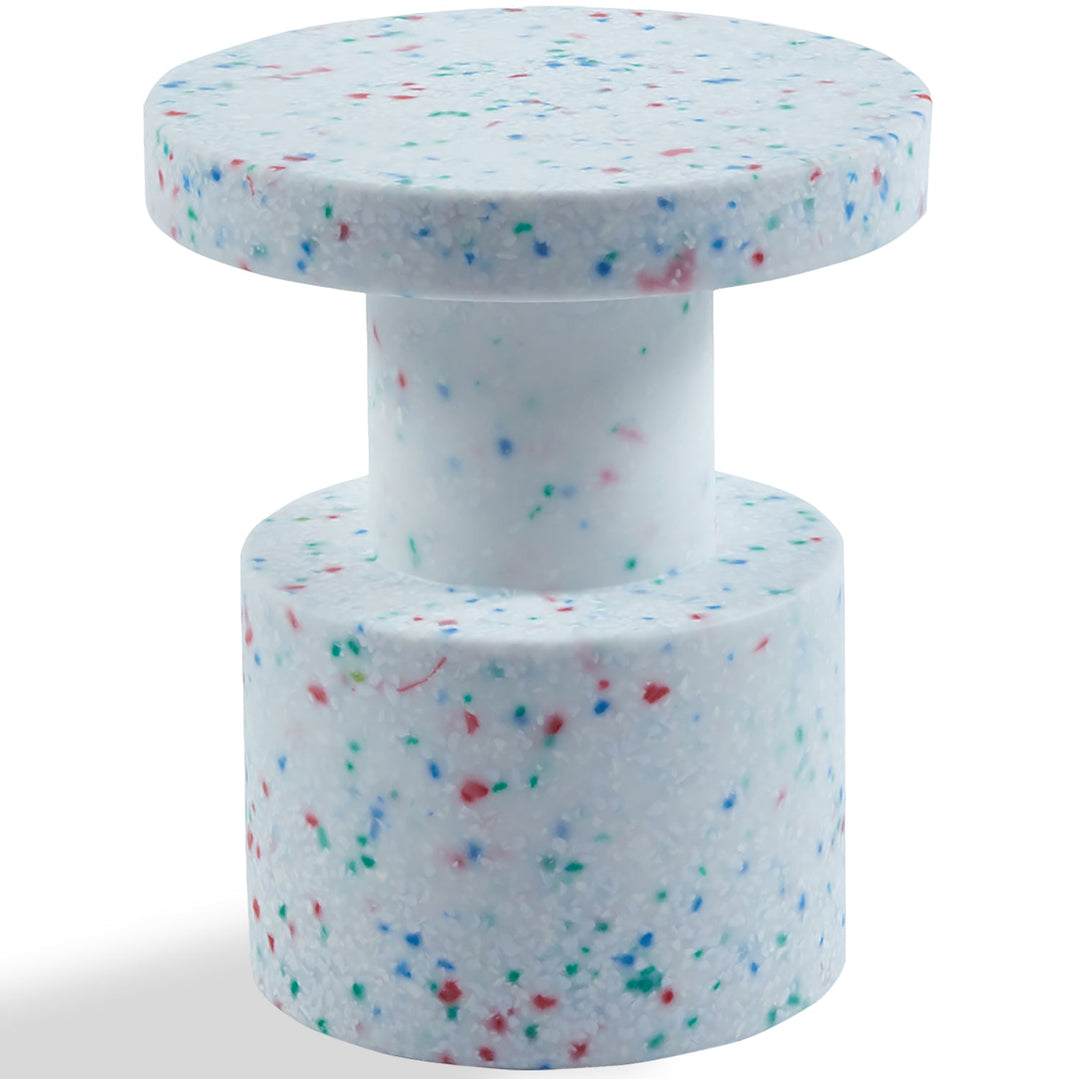Contemporary Plastic Stool Side Table PIXEL