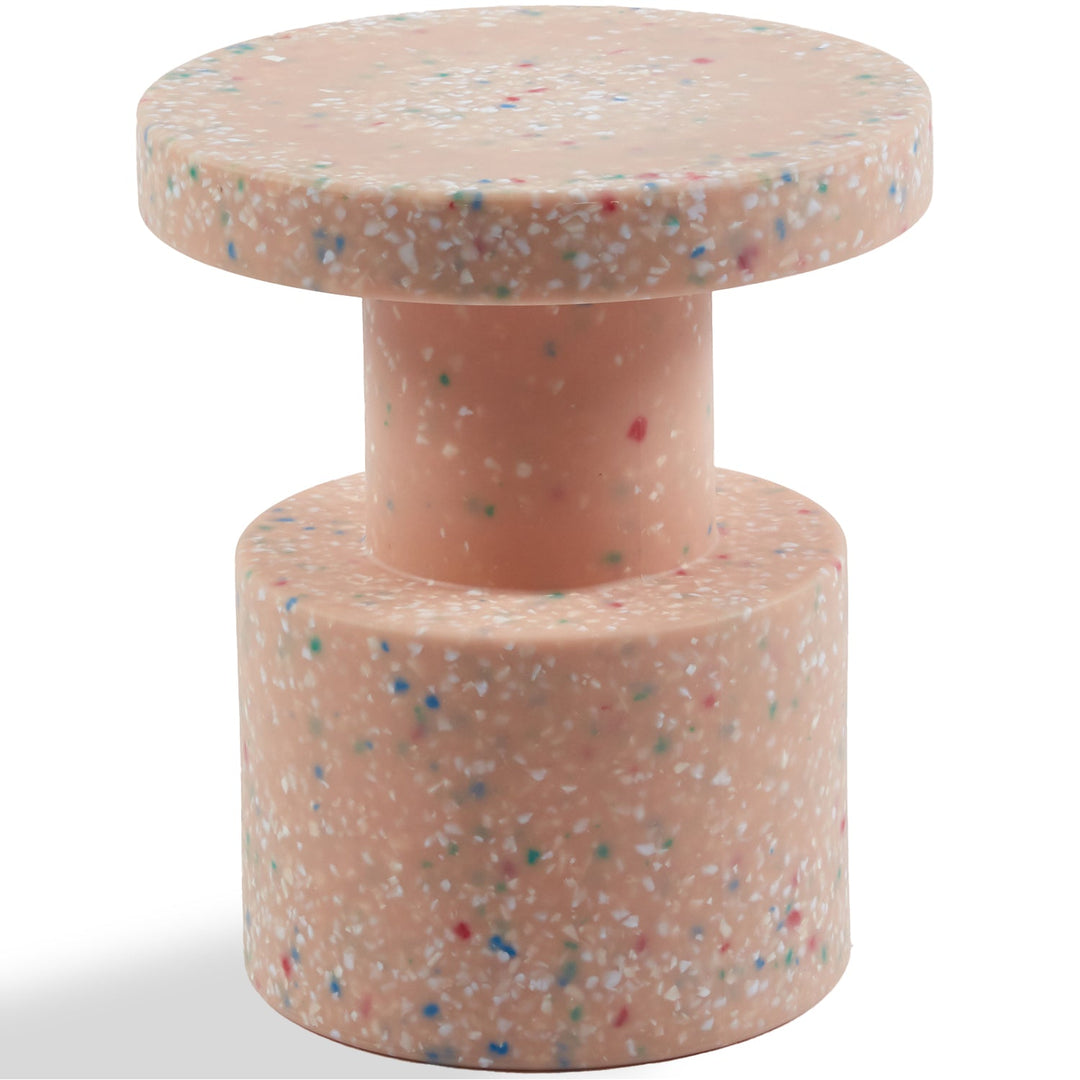 Contemporary Plastic Stool Side Table PIXEL