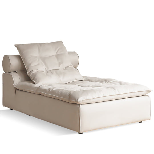 Modern Suede Fabric Modular Chaise 1 Seater Sofa BLOOM