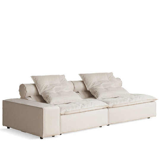 Modern Suede Fabric Modular Sectional 4 Seater Sofa BLOOM
