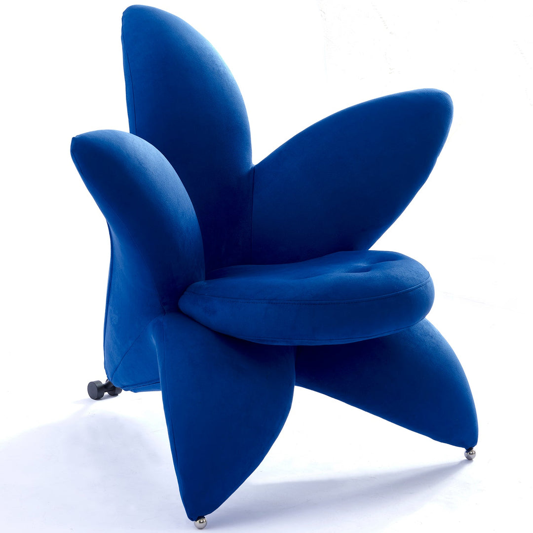 Contemporary Velvet 1 Seater Sofa Chair GETSUEN