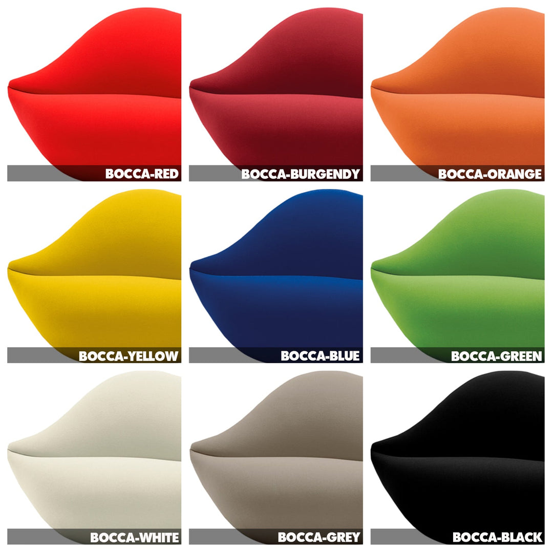 Contemporary Velvet 2 Seater Sofa BOCCA