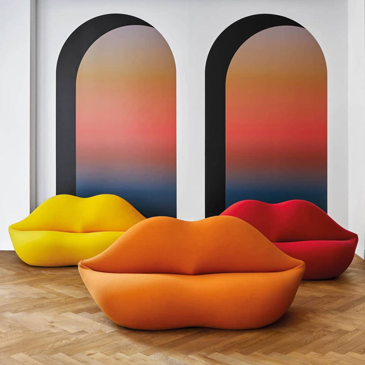 Contemporary Velvet 2 Seater Sofa BOCCA