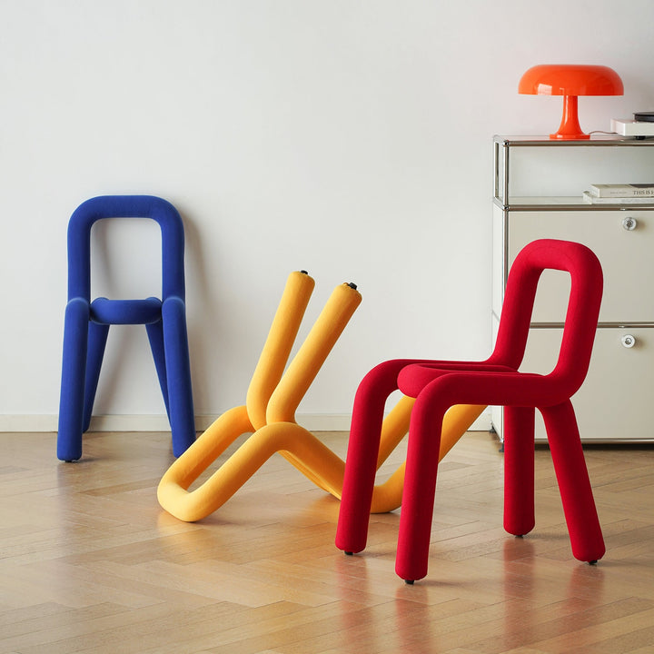 Contemporary Velvet Fabric Dining Chair BOLD