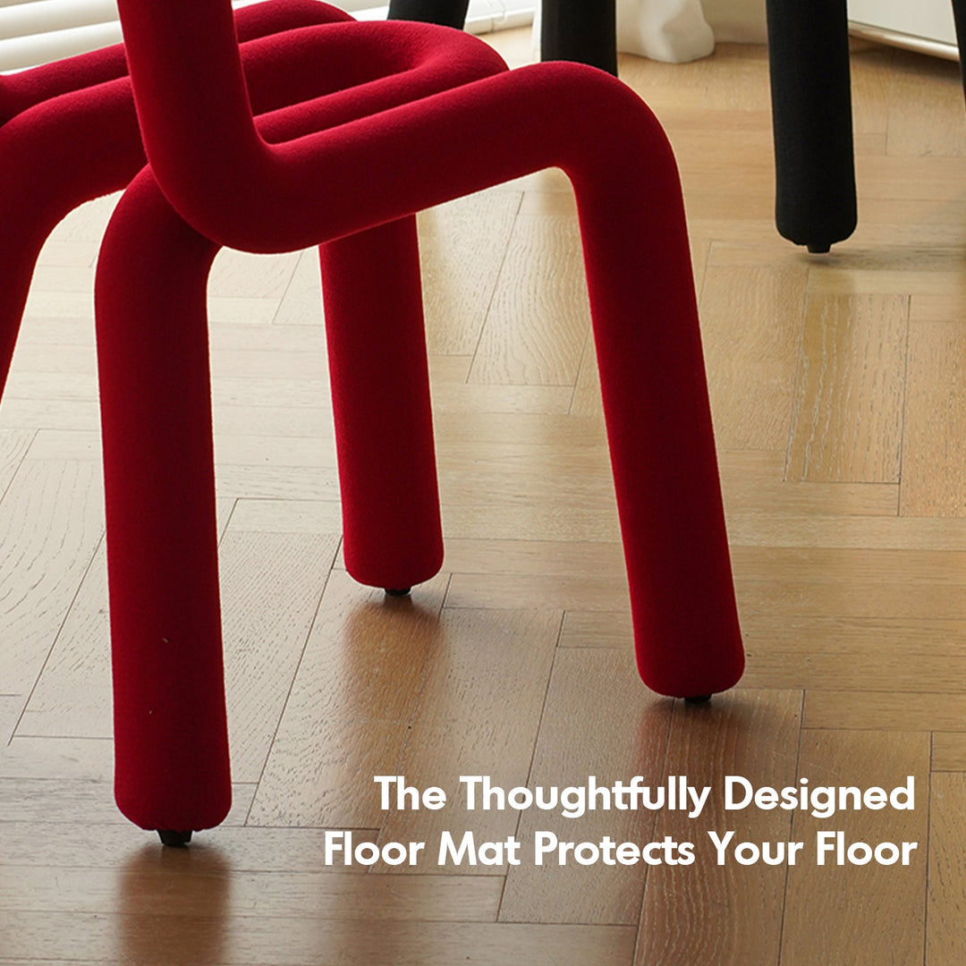 Contemporary Velvet Fabric Dining Chair BOLD