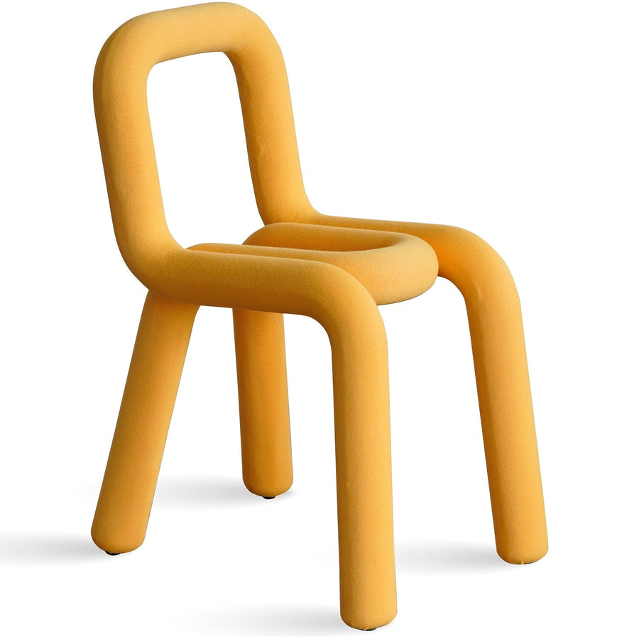 Bauhaus Velvet Fabric Dining Chair BOLD