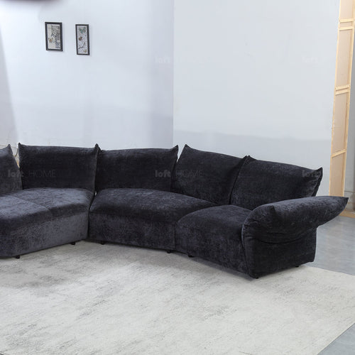 Modern Velvet Fabric Modular Small Joint Connection Sofa FLOWER Good to Know Preview-1