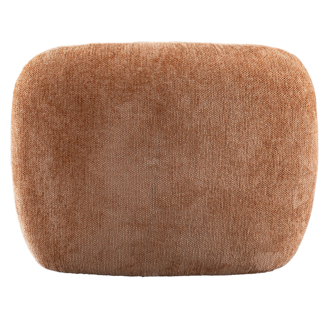 Cream Boucle Fabric 1 Seater Sofa MALT