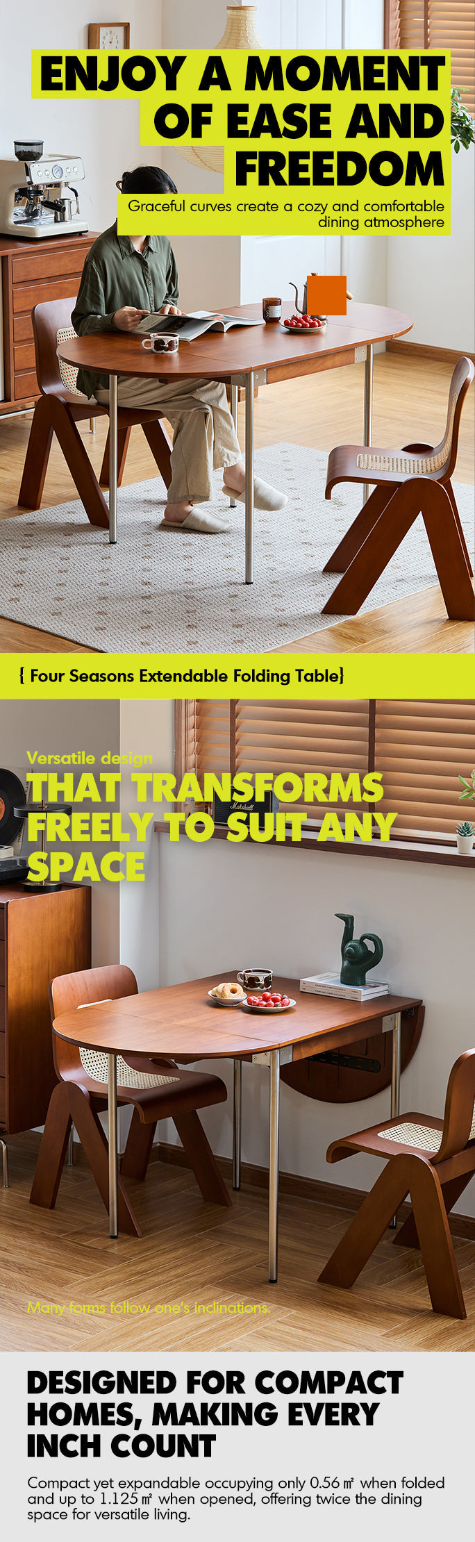 Bauhaus Boxwood Extendable Oval Dining Table SEASON More Details and Instruction
