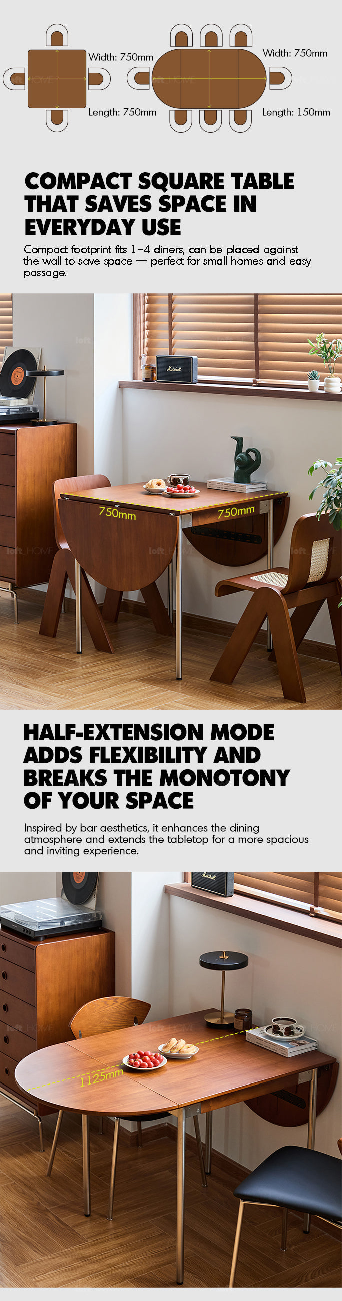 Bauhaus Boxwood Extendable Oval Dining Table SEASON More Details and Instruction_3