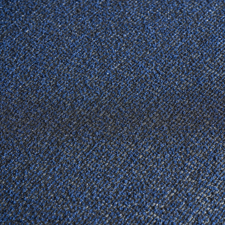 Modern Fabric And Leather Dining Chair METAL MAN N10