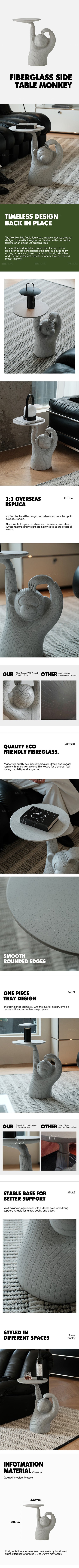 Bauhaus Fiberglass Side Table MONKEY Good to Know Preview-1
