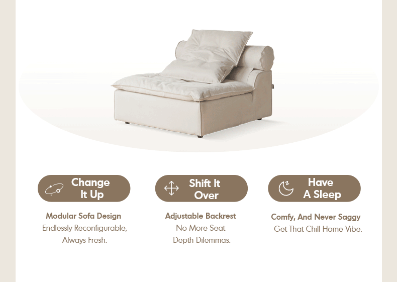 Modern suede fabric modular l shape sectional sofa 4+l bloom detail 13.