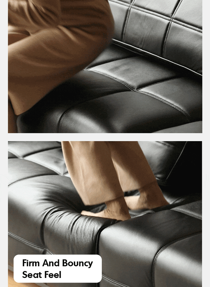 Contemporary Genuine Leather Sectional 5 Seater Sofa NEXUS