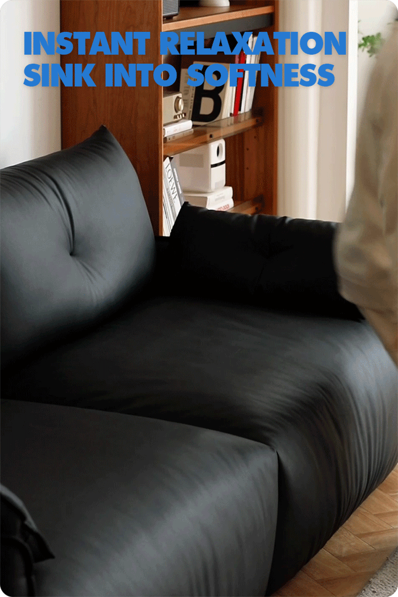 Modern Microfiber Leather Electric Recliner 2 Seater Sofa EVENA