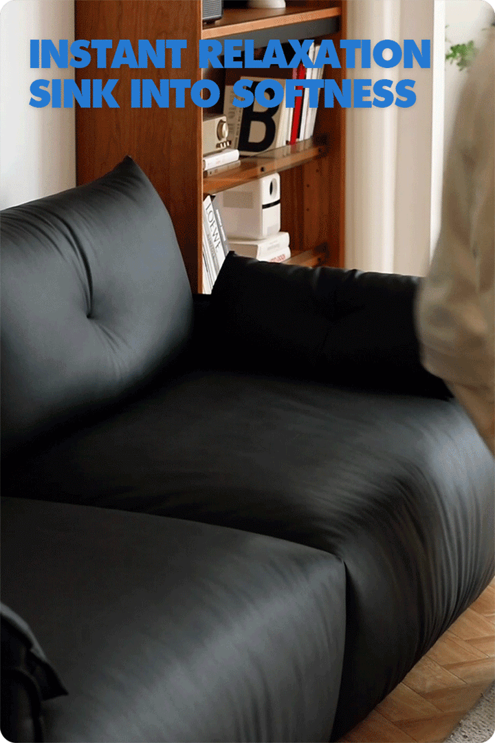 Modern Microfiber Leather Electric Recliner 2 Seater Sofa EVENA