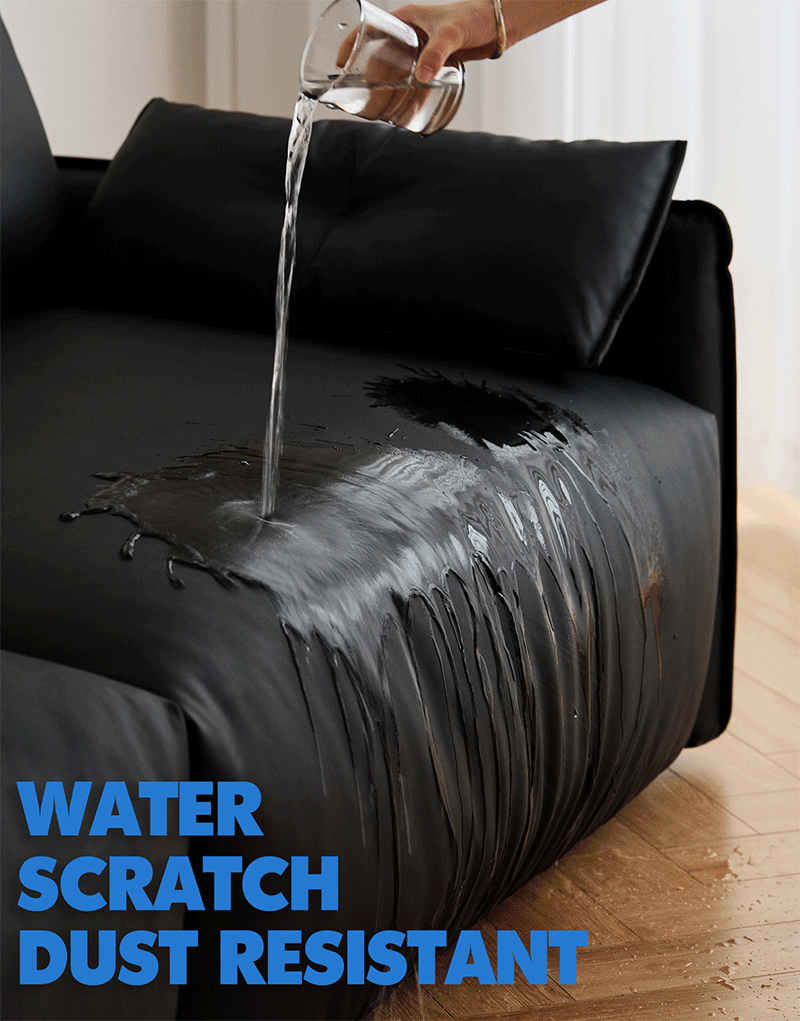 Modern Microfiber Leather Electric Recliner 3 Seater Sofa EVENA