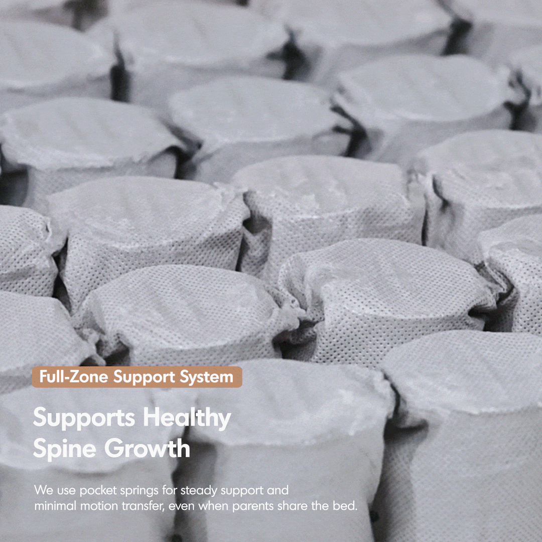 18cm Pocket Spring 3D AirMesh Kids Mattress BLUEBOX KIDS