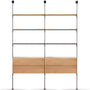 Double Unit · 6 Shelves · 4 Drawers