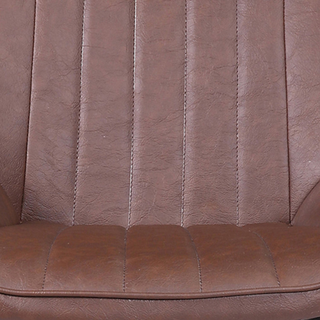 Industrial PU Leather Dining Chair SIENA