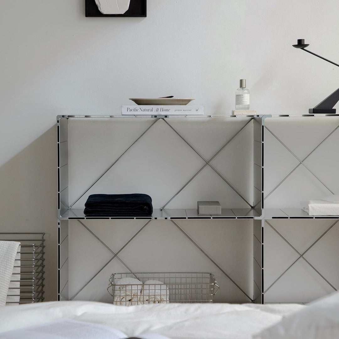 Industrial Aluminium Bookshelf CUBE