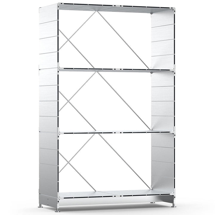 Industrial Aluminium Bookshelf CUBE