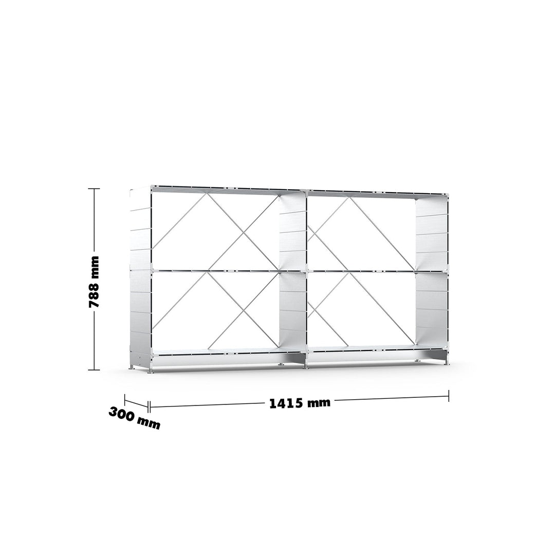 Industrial Aluminium Shelf CUBE