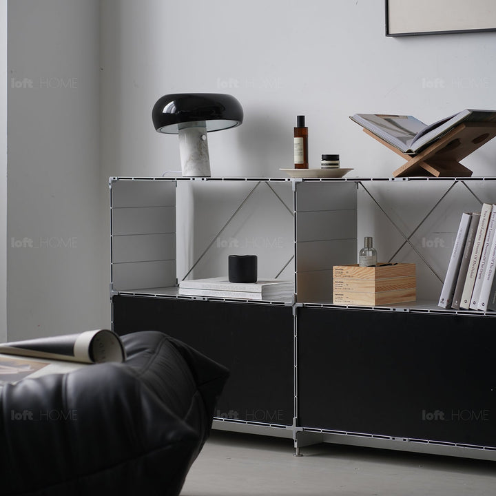 Industrial Aluminium Side Cabinet CUBE