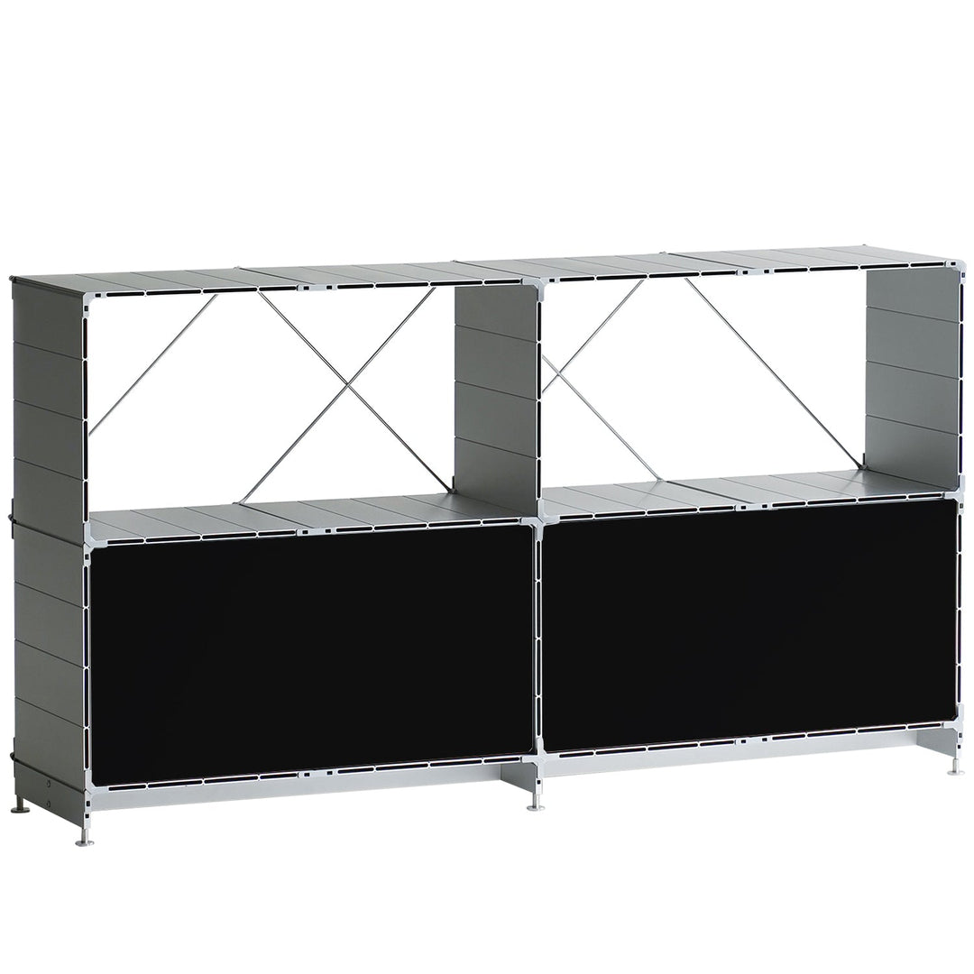 Industrial Aluminium Side Cabinet CUBE