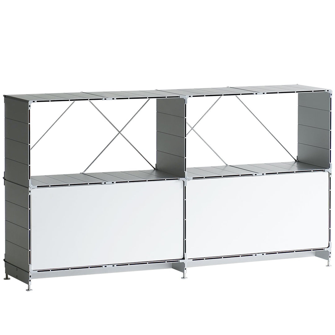 Industrial Aluminium Side Cabinet CUBE