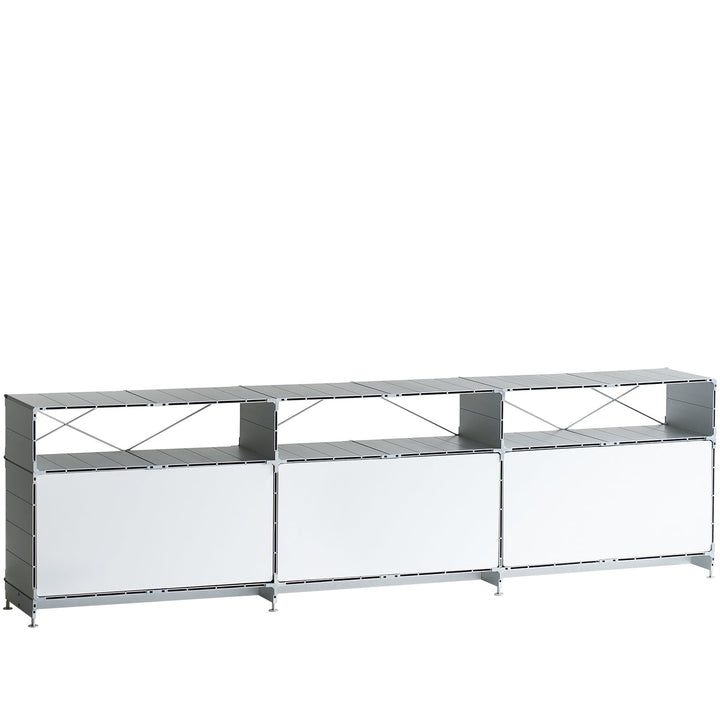 Industrial Aluminium TV Console CUBE