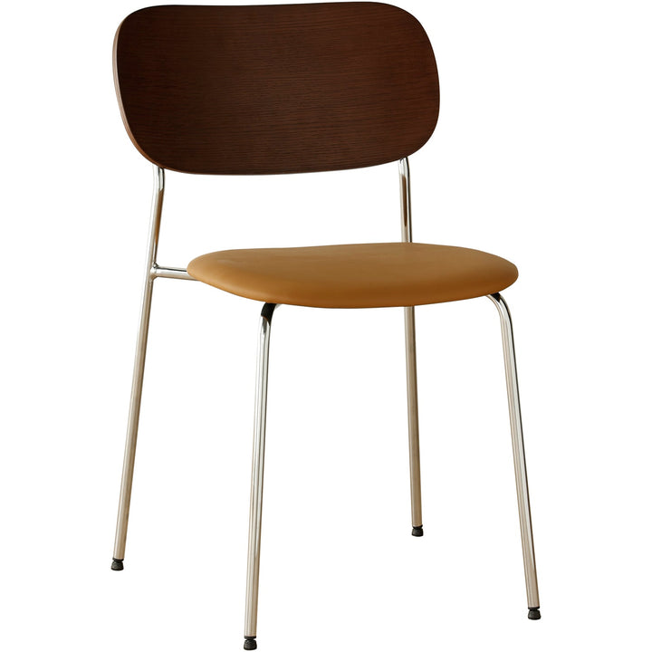 Industrial PU Leather Dining Chair NIKA