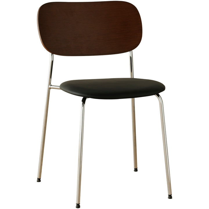 Bauhaus pu leather dining chair nika situational feels.