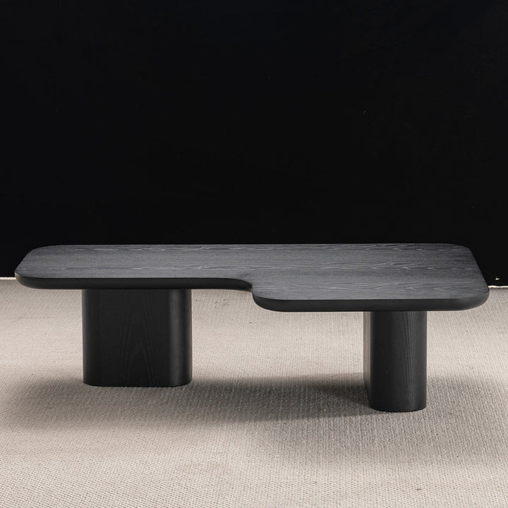 Japandi ash wood coffee table noiru in real life style.